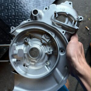 Vespa Motor strahlen